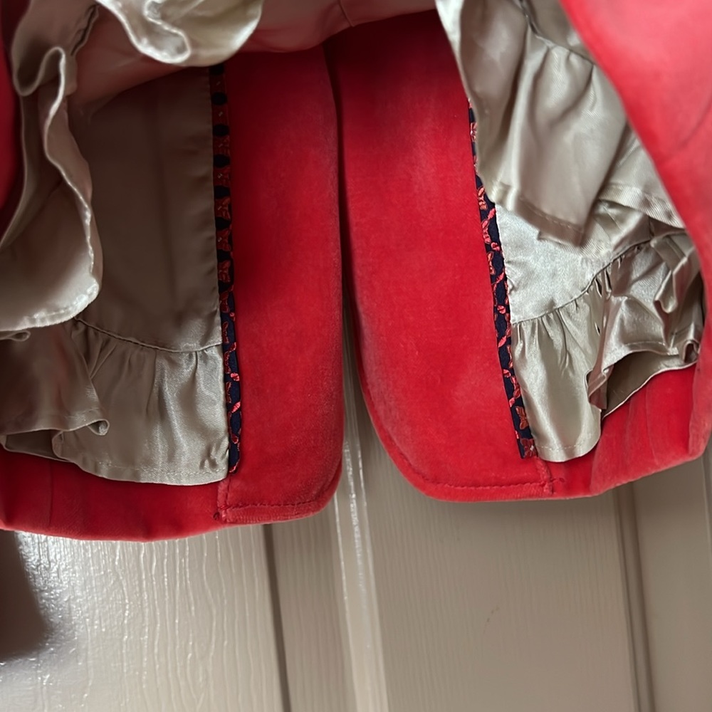 J. Crew Red Velvet Blazer - Picture 8 of 8